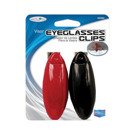 Custom Accessories Custom Accessories Visor Eyeglass Clips For Universal to fit all sunglasses or glasses 2 pk 43353